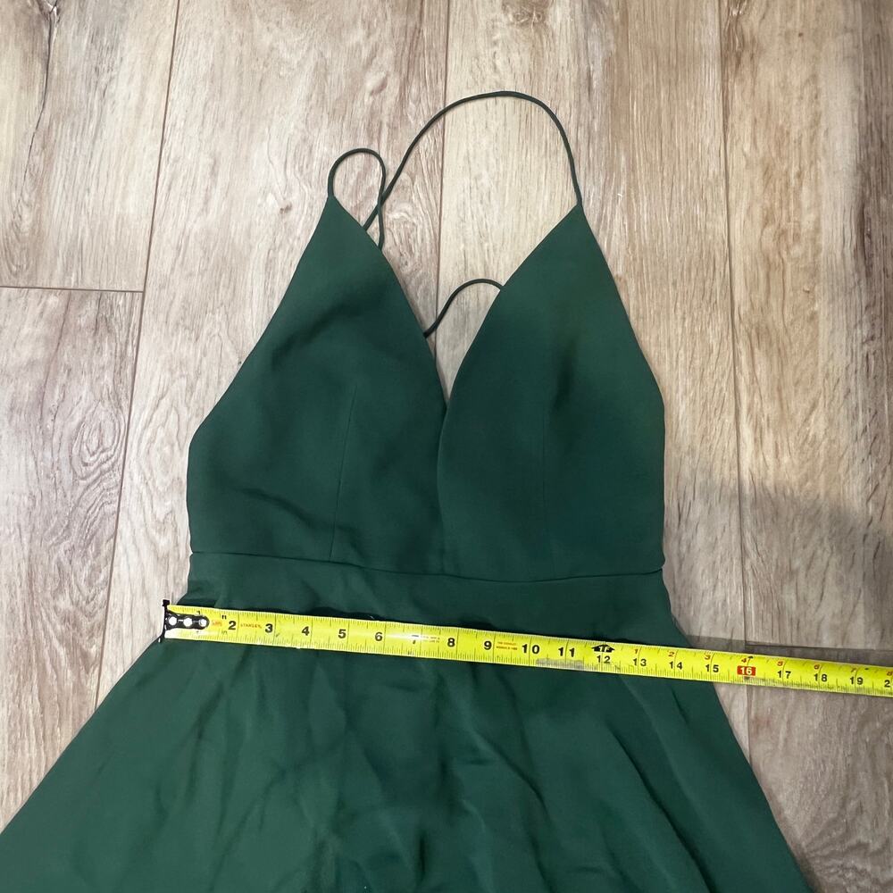 VALENTINO Women's Silk-Crepe Maxi Dress Size IT42/US6 In Emerald - Picture 7 of 14